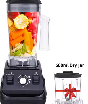 Mini blender 1800W met 2 bekers – krachtige smoothie mixer