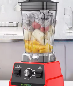 Mini blender 1800W met 2 bekers – krachtige smoothie mixer