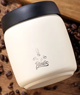 Roestvrijstalen koffieopslagbus met vacuümpomp – 400–1200 ml