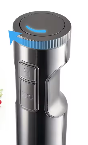 Handstaafmixer 1000W met accessoires – 4-in-1 roestvrij staal