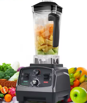 Commerciële blender 2200W met timer en 2L BPA-vrije kan  Synoniemen: