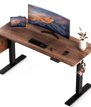 Elektrisch zit-sta bureau 60×110 cm met USB & geheugen