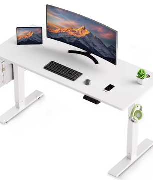 Elektrisch zit-sta bureau 60×110 cm met USB & geheugen