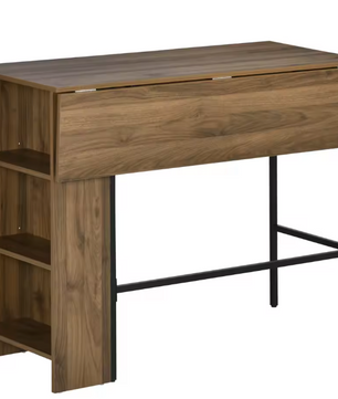 Uitschuifbare Bartafel met 3 Planken – 120x76x91,4 cm