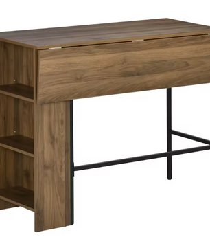 Uitschuifbare Bartafel met 3 Planken – 120x76x91,4 cm