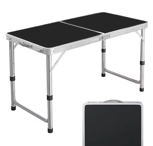 Opvouwbare Campingtafel – Verstelbaar, Lichtgewicht & Draagbaar