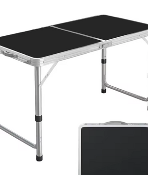 Opvouwbare Campingtafel – Verstelbaar, Lichtgewicht & Draagbaar
