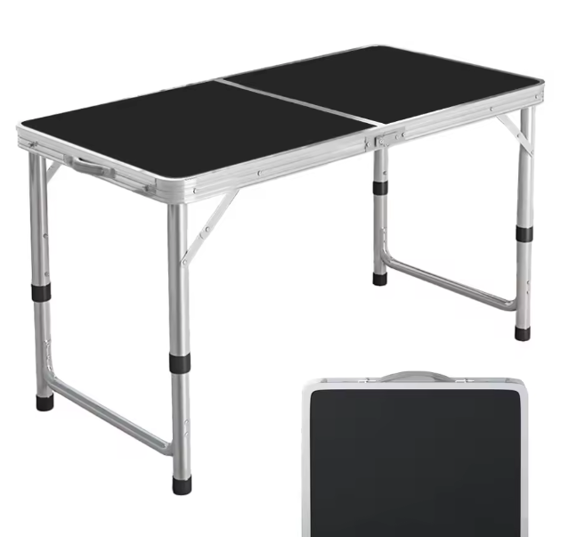 Opvouwbare Campingtafel – Verstelbaar, Lichtgewicht & Draagbaar