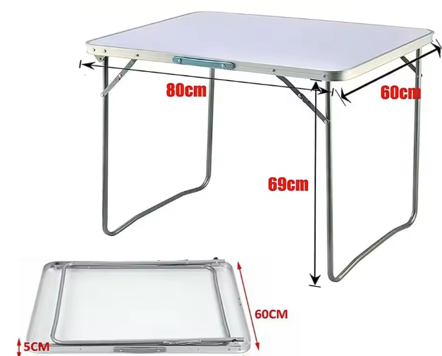 Opvouwbare Campingtafel – Lichtgewicht & Stevig Voor Buiten