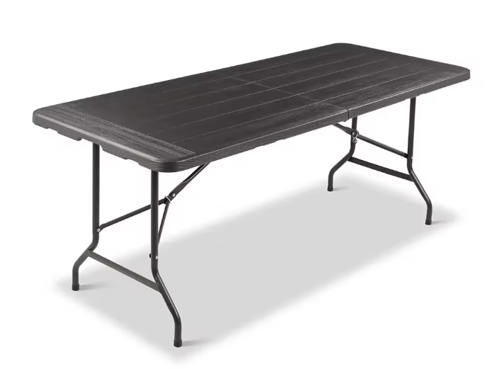 Opvouwbare Eettafel 180 cm – Voor Binnen & Buiten, Stevig & Draagbaar