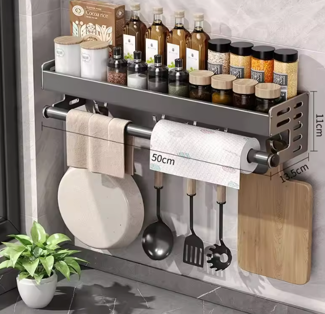 Keukenkast met lade en verstelbare planken – 2-deurs dressoir