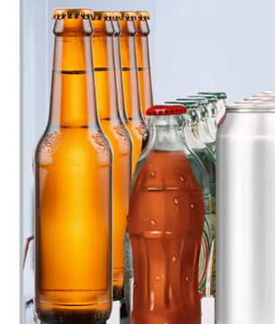 Drankblikjes Dispenser Push Rack – Verstelbare Koelkast Organizer