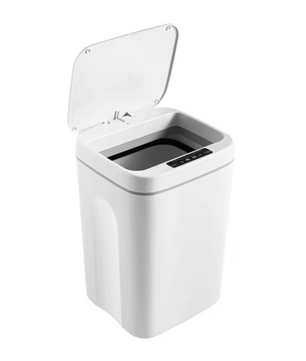 Slimme witte sensorprullenbak – 16L met automatisch deksel