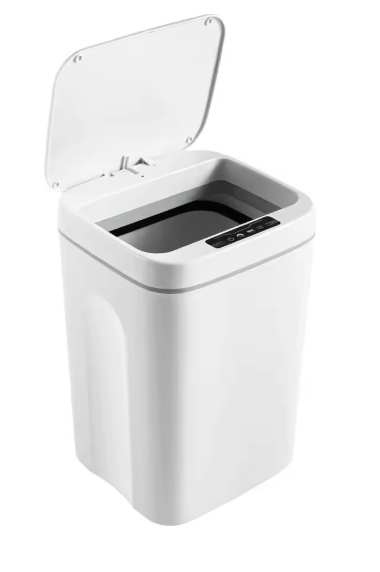 Slimme witte sensorprullenbak – 16L met automatisch deksel