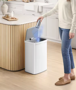 Slimme Prullenbak 50L – Sensor, Softclose & Geurfilter