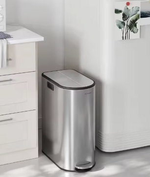 Duo Prullenbak 50L – Afvalscheiding met Softclose Deksel