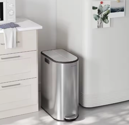 Duo Prullenbak 50L – Afvalscheiding met Softclose Deksel