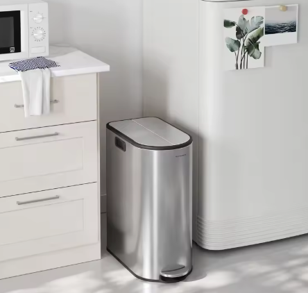 Duo Prullenbak 50L – Afvalscheiding met Softclose Deksel