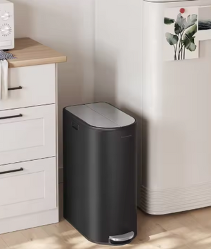 Duo Prullenbak 50L – Afvalscheiding met Softclose Deksel