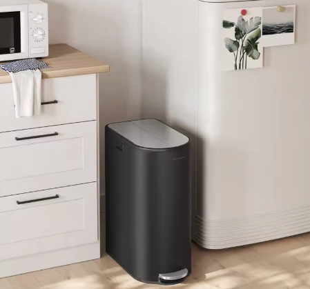 Duo Prullenbak 50L – Afvalscheiding met Softclose Deksel