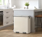 Duo Pedaalemmer 2x30L – Afvalscheiding met Softclose Deksel