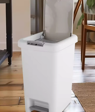 Prullenbak 20L/15L/10L – Met Deksel & Voetpedaal, Modern Design