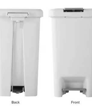 Prullenbak 20L/15L/10L – Met Deksel & Voetpedaal, Modern Design