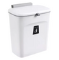 Wandprullenbak 7L/9L – Compacte Hangende Afvalemmer met Deksel