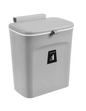 Wandprullenbak 7L/9L – Compacte Hangende Afvalemmer met Deksel