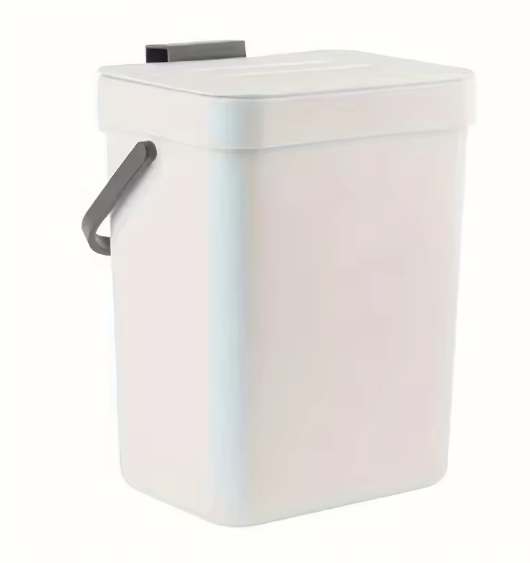 Compacte Prullenbak 3L/5L – Ruimtebesparend & Stil Sluitend
