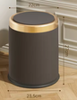 Luxe Drukprullenbak met Deksel – Modern Design & Binnenemmer