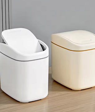 Mini Prullenbak met Schuddeksel – Compact, Stijlvol & Geurvrij