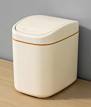 Mini Prullenbak met Schuddeksel – Compact, Stijlvol & Geurvrij