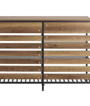 Keukeneiland met Lades & Planken – Vintage Look, 120×91×45 cm