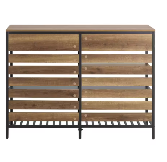Keukeneiland met Lades & Planken – Vintage Look, 120×91×45 cm