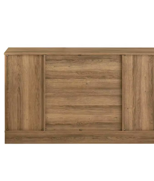 Dressoir met Schuifdeuren – 120×70×40 cm, Zwart/Bruin
