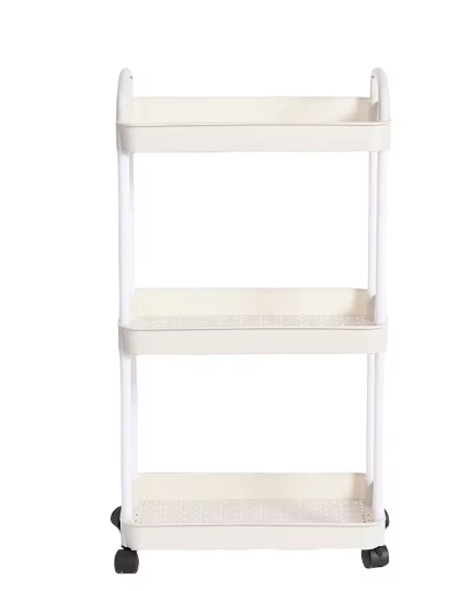 Multifunctionele Opbergwagen met Wielen – 3/4 Laags Design