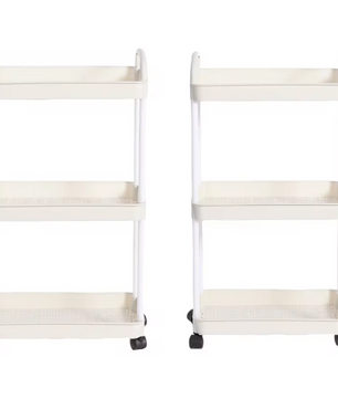Multifunctionele Opbergwagen met Wielen – 3/4 Laags Design