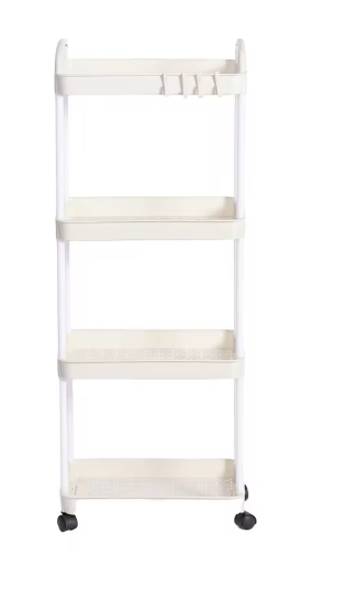 Multifunctionele Opbergwagen met Wielen – 3/4 Laags Design