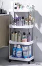 Slanke Opbergtrolley met 3/4 Lagen – Voor Keuken & Badkamer