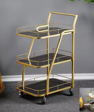 Keukenwagen met Lades en Stille Wielen – Verplaatsbare Organizer