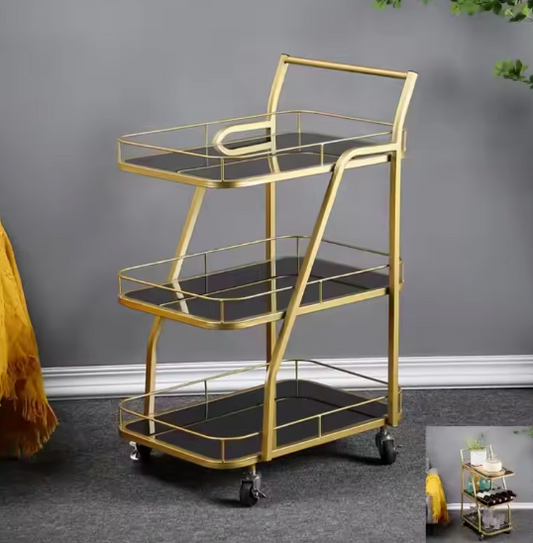 Keukenwagen met Lades en Stille Wielen – Verplaatsbare Organizer