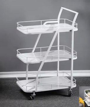 Keukenwagen met Lades en Stille Wielen – Verplaatsbare Organizer