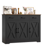 Dressoir met 3 Lades & 3 Deuren – Buffetkast met Werkblad