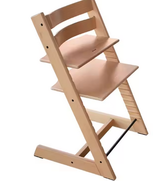 Massief Houten Kinderstoel – Verstelbare & Converteerbare Babystoel
