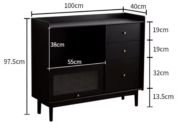 Modern Dressoir met Opbergruimte – Voor Woonkamer of Keuken, Veelzijdig en Stijlvol