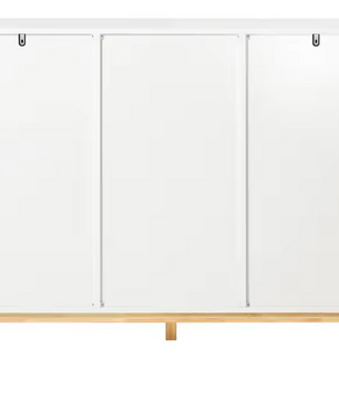 Wit Dressoir met Lades & Deuren – 120 cm, Hout & MDF