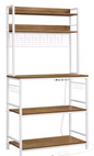 Keukenrek met Stopcontacten – Magnetronplank & 14 Haken, Industrieel en Ruim