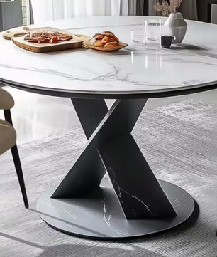 Set van 2 Luxe Eetkamerstoelen – Microvezelleer & Armleuningen