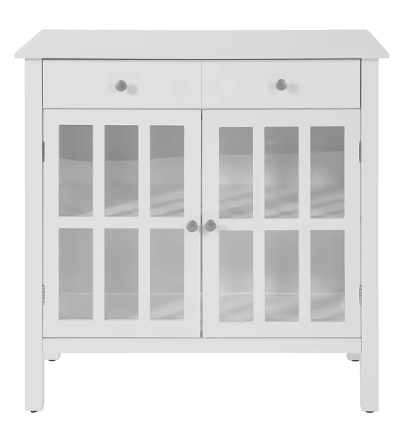 Wit Dressoir met Lade & Deuren – Keukenkast 80x80 cm MDF